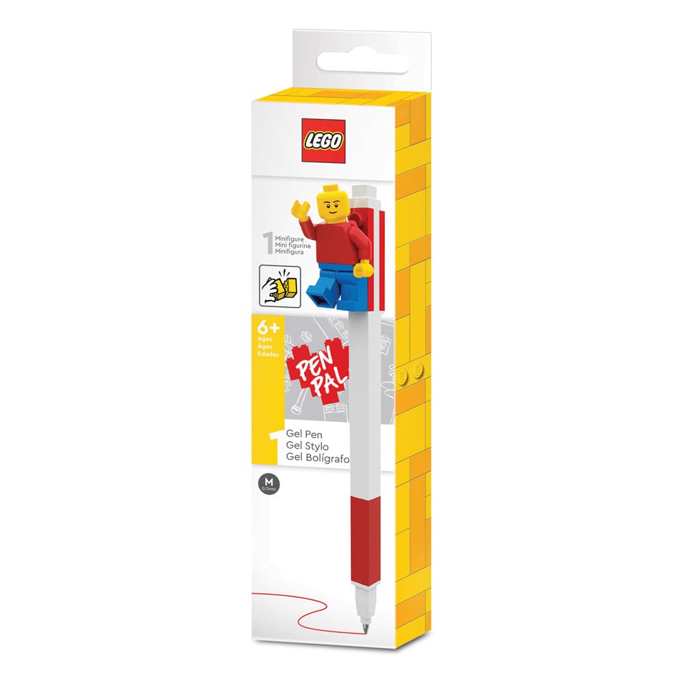 LEGO Gel Pens with Legofigur Red 4895028526023