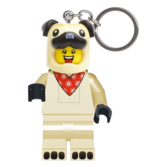 LEGO Minifigures Light-Up Keychain Pug 8 cm 4895028534455