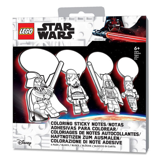 LEGO Star Wars Sticky Notes Set with Pen Darth Vader 4895028534813