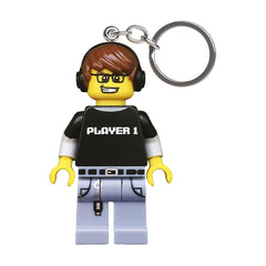 LEGO Minifigures Light-Up Keychain Video Game Guy 8 cm 4895028534868