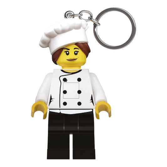 LEGO Minifigures Light-Up Keychain Gourmet Chef 8 cm 4895028534875