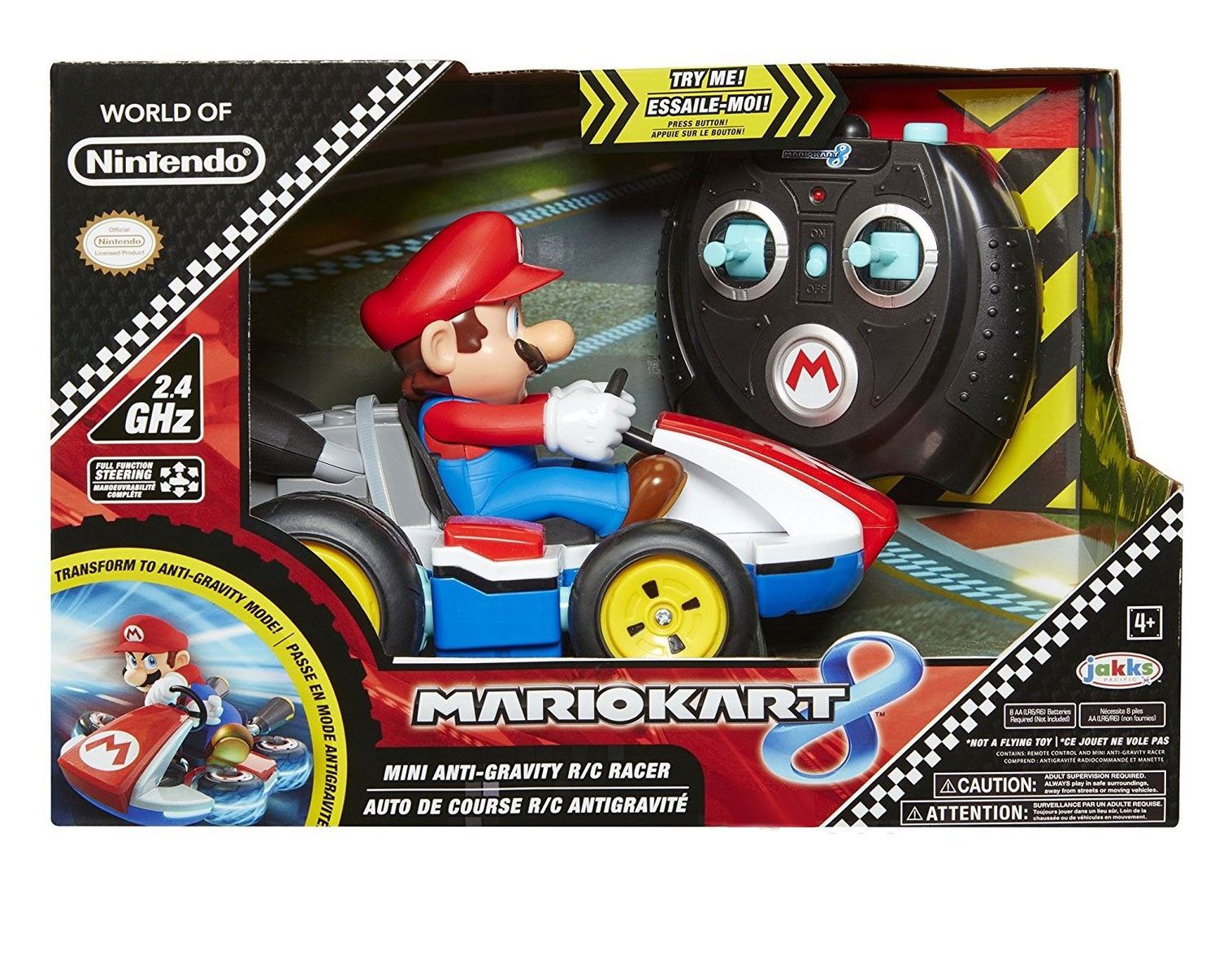 Mario Kart 8 RC Car Mario 0039897024974