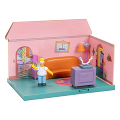 Simpsons Mini Figure Playset Living Room 0192995175563