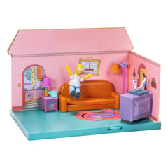 Simpsons Mini Figure Playset Living Room 0192995175563