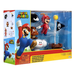 World of Nintendo Super Mario Diorama Set Cloud 0192995401990