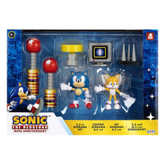 Sonic - The Hedgehog Diorama Playset 30th Anniversary 6 cm 0192995409255