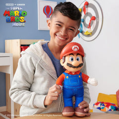 The Super Mario Bros. Movie Plush Figure Luigi 30 cm 0192995416284