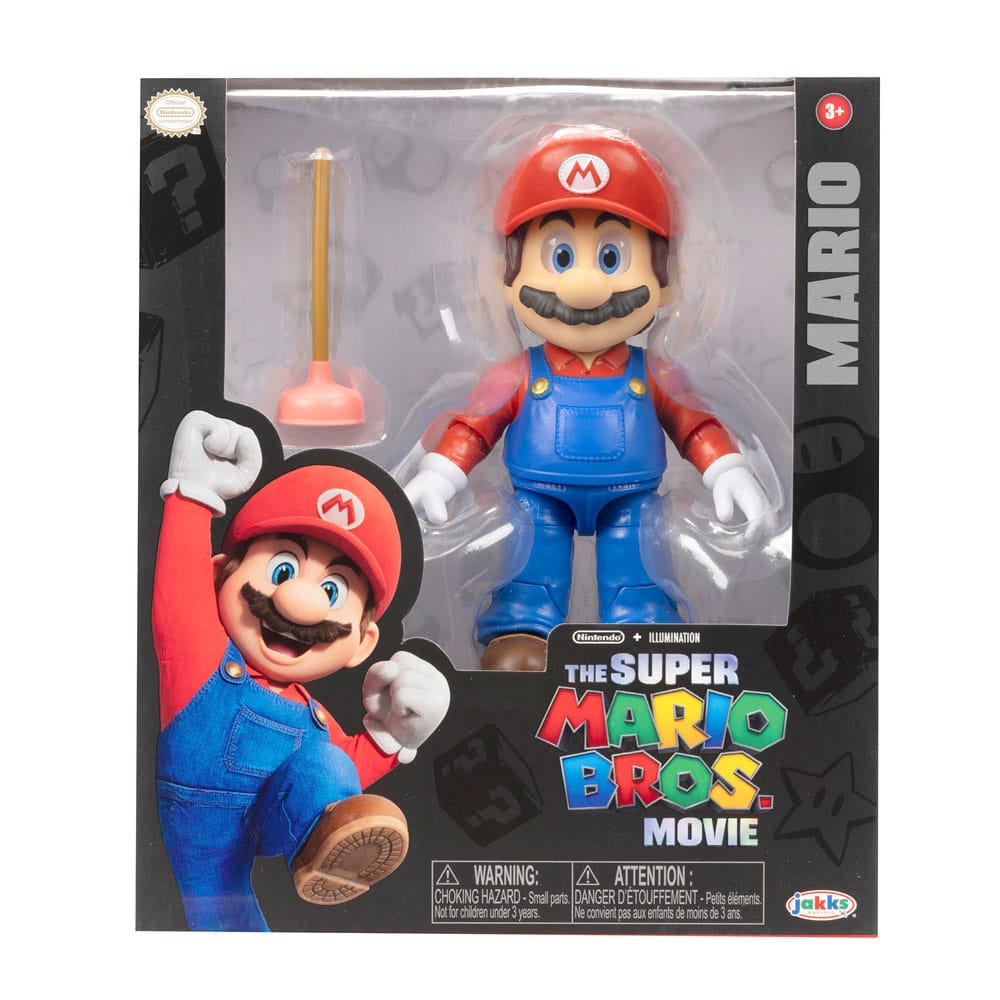 The Super Mario Bros. Movie Action Figure Mario 13 cm 0192995417168