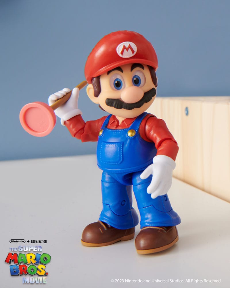 The Super Mario Bros. Movie Action Figure Mario 13 cm 0192995417168