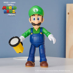 The Super Mario Bros. Movie Action Figure Luigi 13 cm 0192995417175