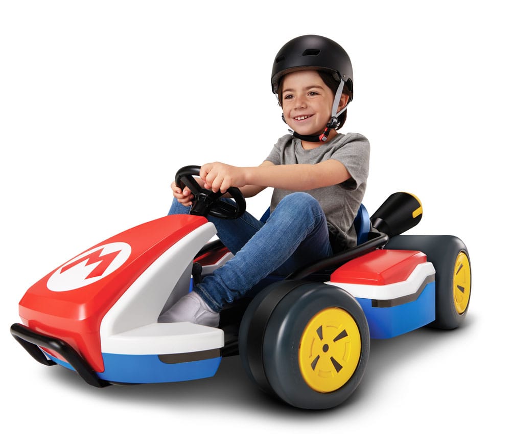 Mario Kart 24V Ride-On Racer Vehicle 1/1 Mario's Kart 0192995421349