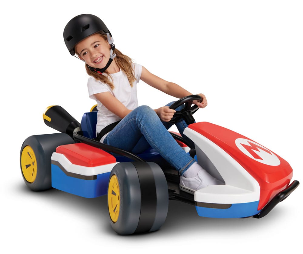 Mario Kart 24V Ride-On Racer Vehicle 1/1 Mario's Kart 0192995421349