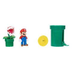 World of Nintendo Super Mario Diorama Playset Soda Jungle 6 cm 0192995421608