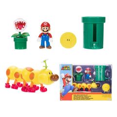 World of Nintendo Super Mario Diorama Playset Soda Jungle 6 cm 0192995421608