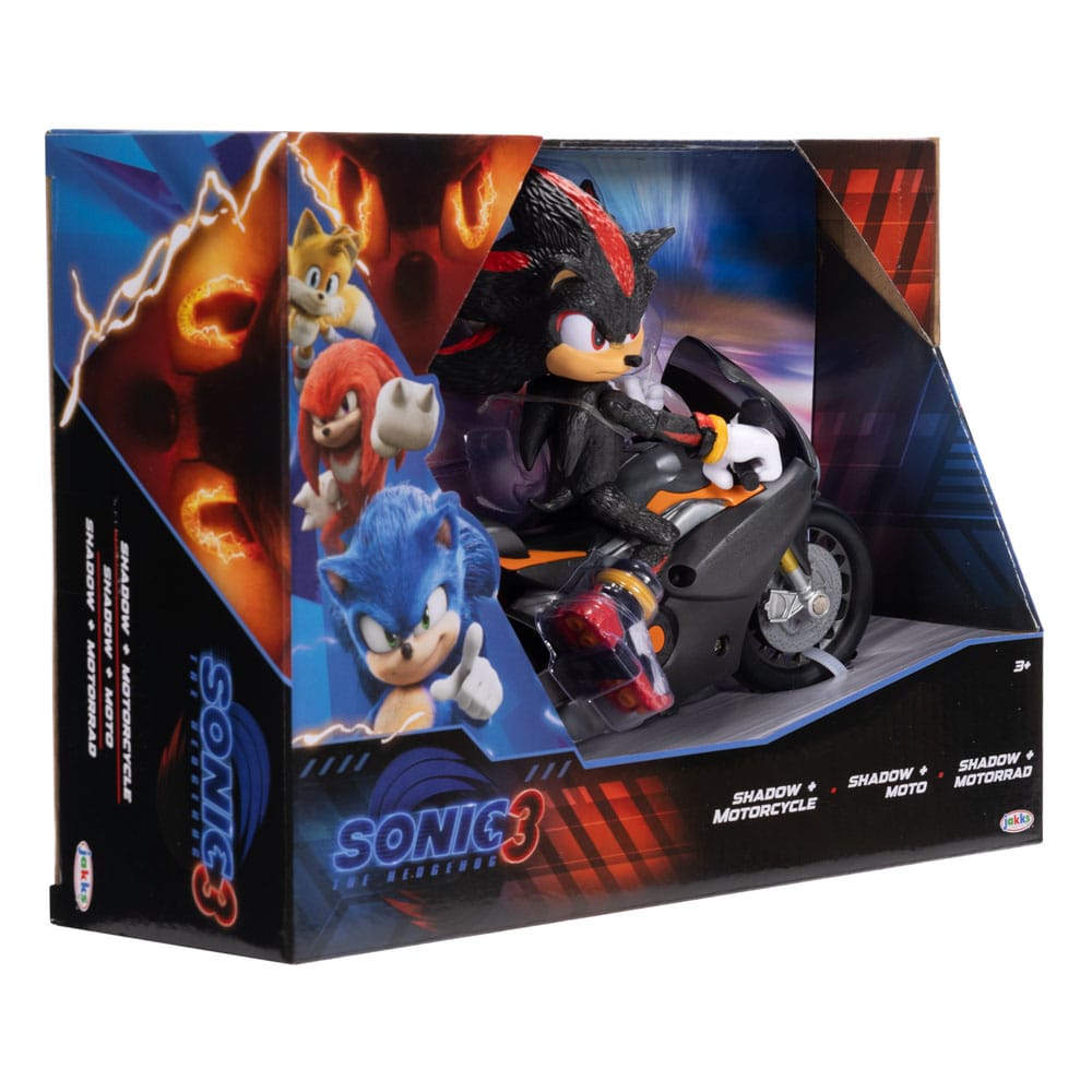 Sonic - The Hedgehog Movie 3 Action Figure with Vehicle 13 cm 0192995424067