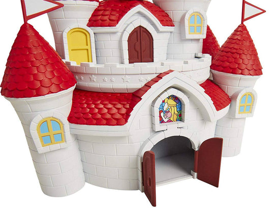 World of Nintendo Playset Super Mario Mushroom Kingdom Castle 0039897585413