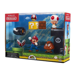 World of Nintendo Mini Figure 5-Pack New Super Mario Bros. U Acorn Plains 6 cm 0039897645100