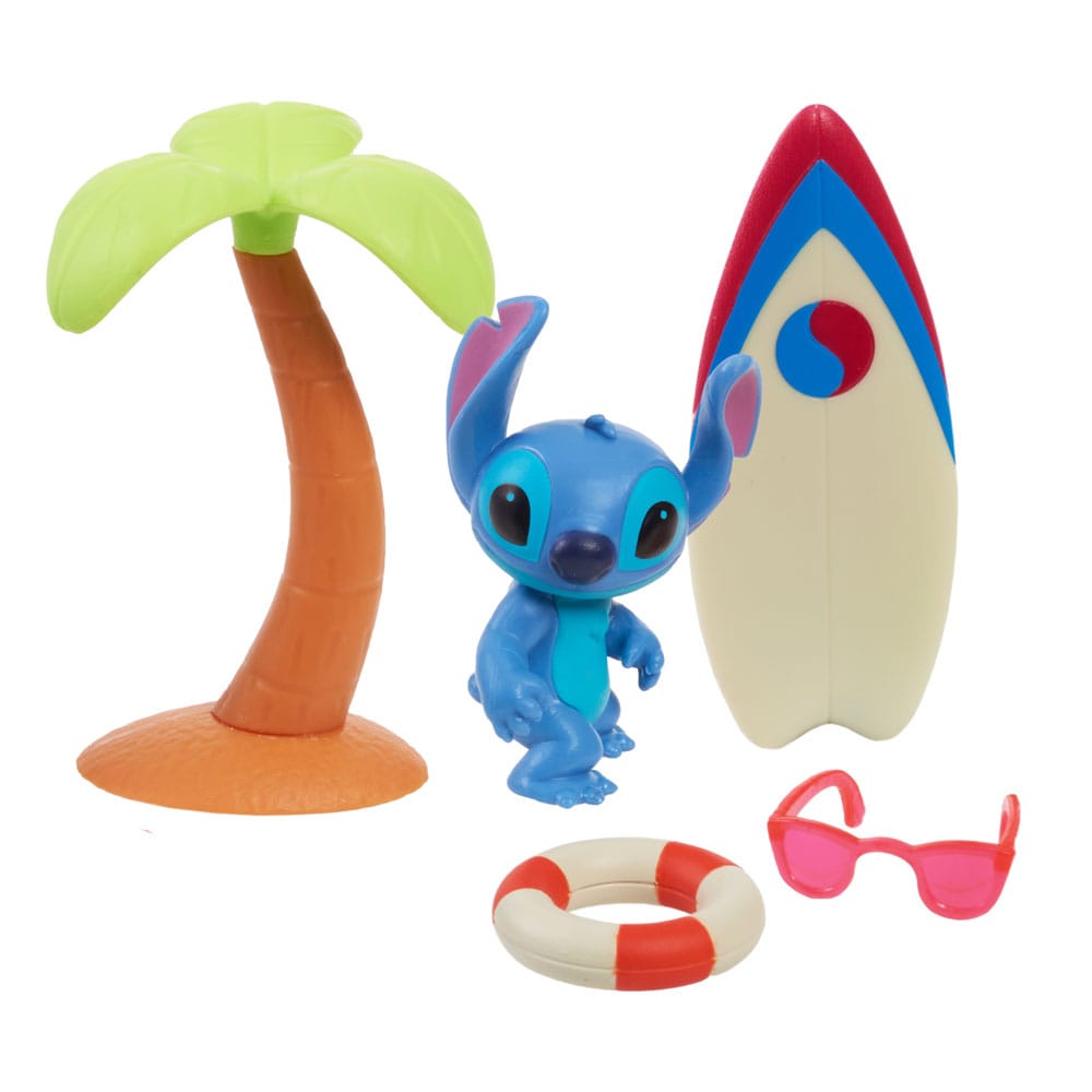 Lilo & Stitch Mini Figure Playset Hang Ten Stitch 7 cm 0886144462726