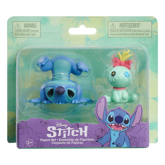 Lilo & Stitch Mini Figure 2-Pack Scrump & Upside Down Stitch 7 cm 0886144462979