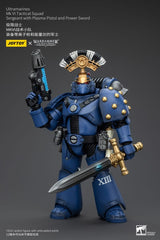 Warhammer The Horus Heresy Action Figure 1/18 Ultramarines MK VI Tactical Squad Sergeant with Plasma Pistol and Power Sword 12 cm 6927054400096