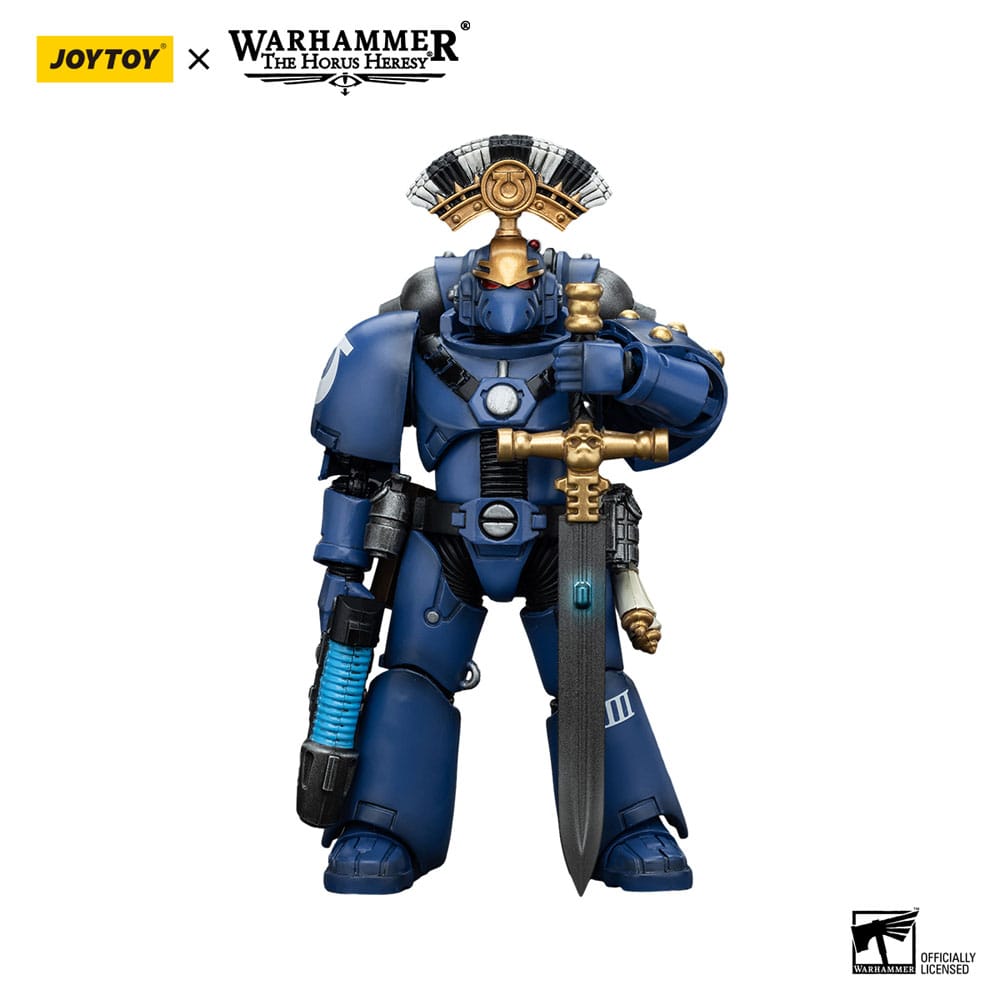 Warhammer The Horus Heresy Action Figure 1/18 Ultramarines MK VI Tactical Squad Sergeant with Plasma Pistol and Power Sword 12 cm 6927054400096