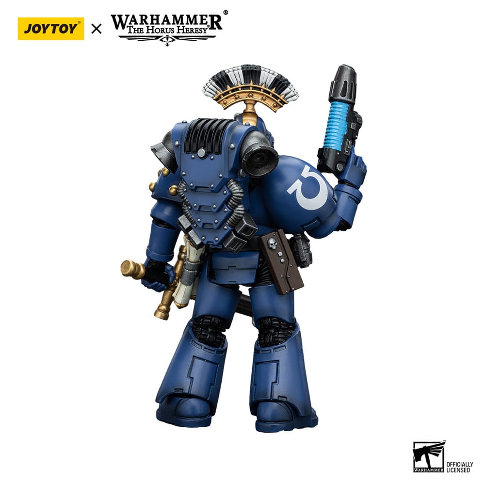 Warhammer The Horus Heresy Action Figure 1/18 Ultramarines MK VI Tactical Squad Sergeant with Plasma Pistol and Power Sword 12 cm 6927054400096