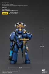 Warhammer The Horus Heresy Action Figure 1/18 Ultramarines MK VI Tactical Squad Sergeant with Plasma Pistol and Power Sword 12 cm 6927054400096