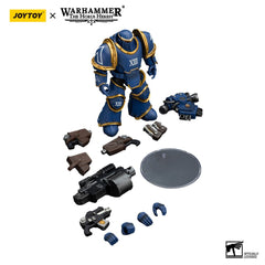 Warhammer The Horus Heresy Action Figure 1/18 Ultramarines Legion MKIII Tactical Support Squad Legionary with Heavy Bolter 12 cm 6927054400119