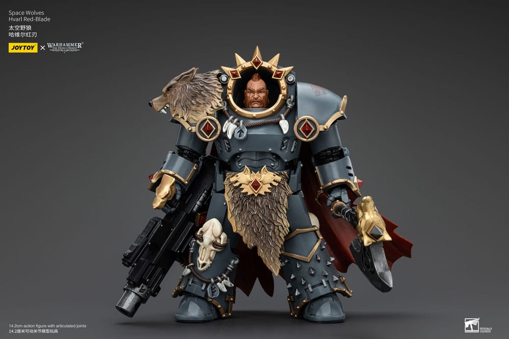 Warhammer The Horus Heresy Action Figure 1/18 Space Wolves Hvarl Red-Blade 14 cm 6927054400140