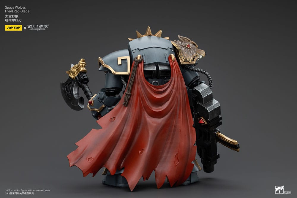 Warhammer The Horus Heresy Action Figure 1/18 Space Wolves Hvarl Red-Blade 14 cm 6927054400140