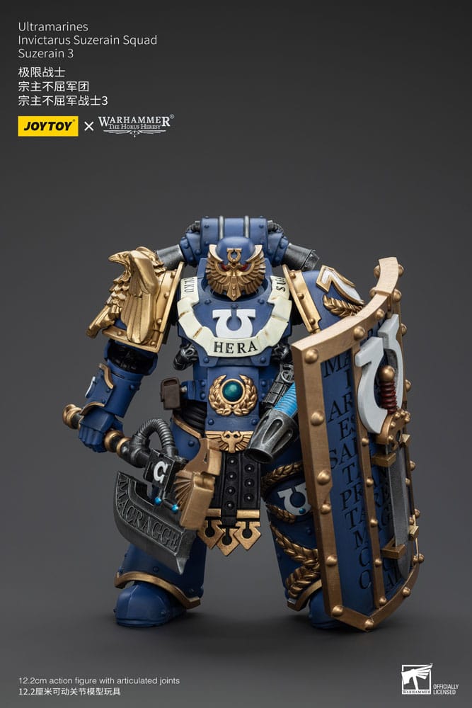 Warhammer The Horus Heresy Action Figure 1/18 Ultramarines Invictarus Suzerain Squad Suzerain 3 12 cm 6927054400263