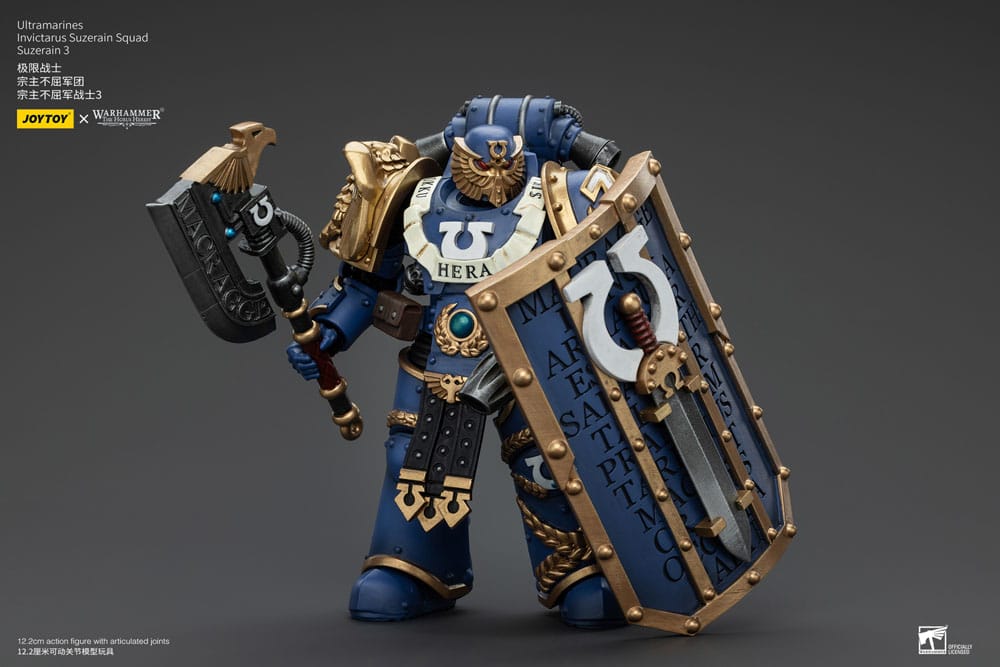 Warhammer The Horus Heresy Action Figure 1/18 Ultramarines Invictarus Suzerain Squad Suzerain 3 12 cm 6927054400263