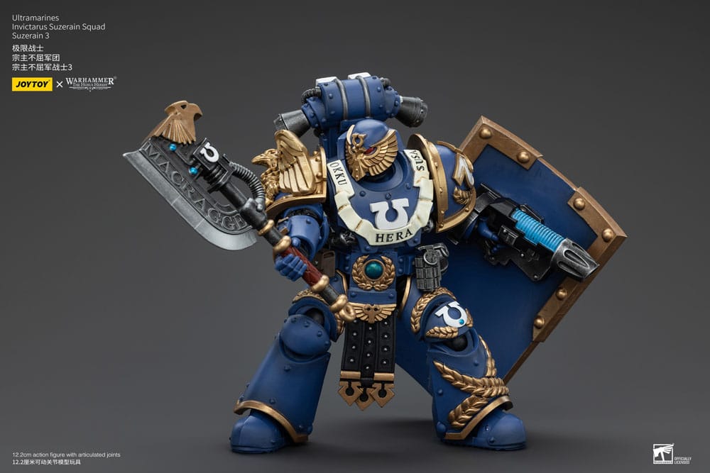 Warhammer The Horus Heresy Action Figure 1/18 Ultramarines Invictarus Suzerain Squad Suzerain 3 12 cm 6927054400263