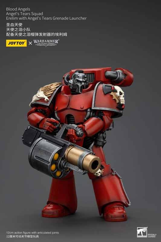 Warhammer The Horus Heresy Action Figure 1/18 Blood Angels Angel's Tears Squad Erelim with Angel's Tears Grenade Launcher 12 cm 6927054400362