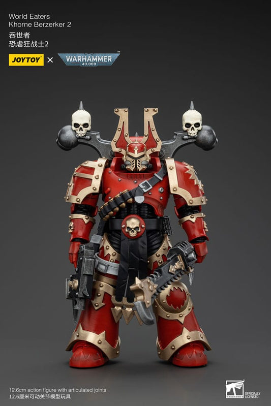 Warhammer 40k Action Figure 1/18 World Eaters Khorne Berzerker 2 13 cm 6927054400584