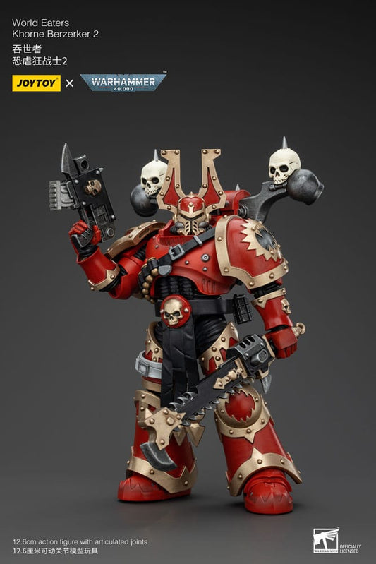 Warhammer 40k Action Figure 1/18 World Eaters Khorne Berzerker 2 13 cm 6927054400584