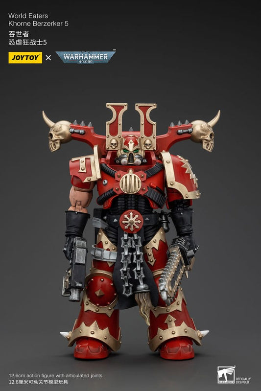 Warhammer 40k Action Figure 1/18 World Eaters Khorne Berzerker 5 13 cm 6927054400614