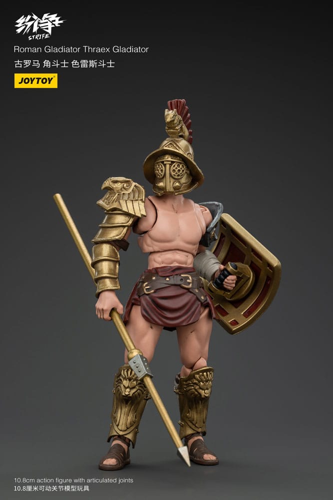 Strife Action Figure 1/18 Roman Gladiator Thraex Gladiator 11 cm 6927054400683