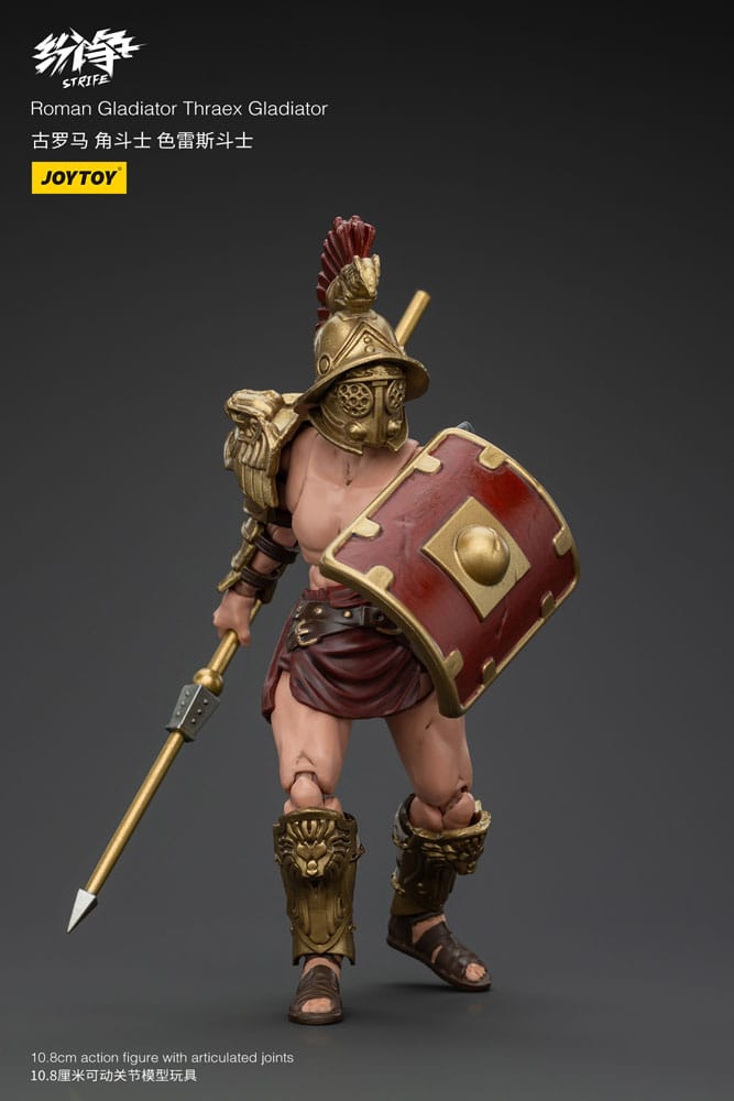 Strife Action Figure 1/18 Roman Gladiator Thraex Gladiator 11 cm 6927054400683