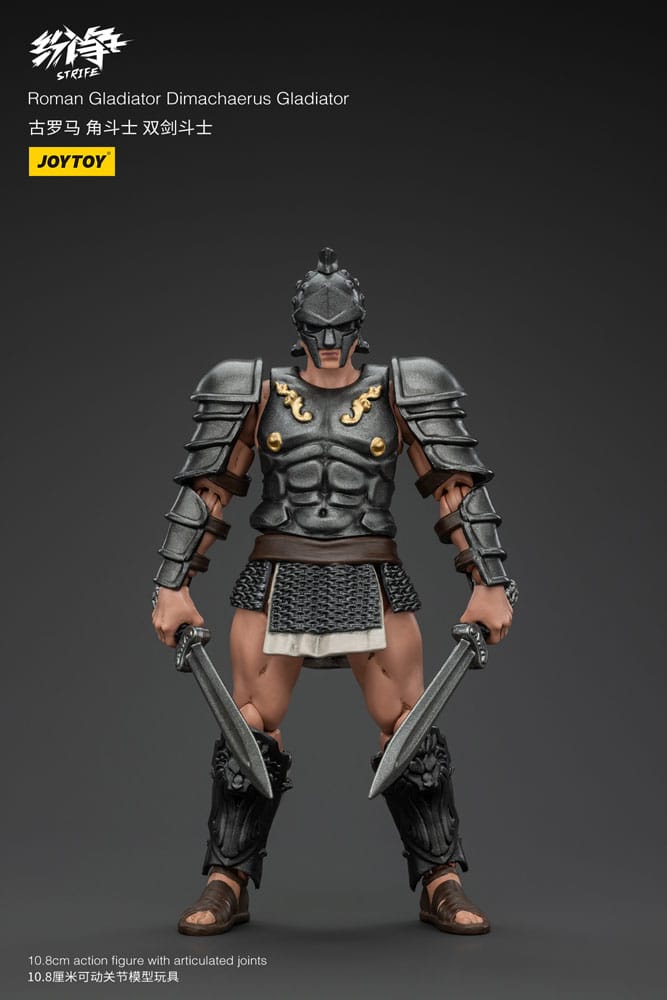 Strife Action Figure 1/18 Roman Gladiator Dimachaerus Gladiator 11 cm 6927054400706