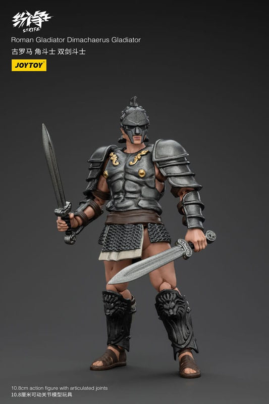 Strife Action Figure 1/18 Roman Gladiator Dimachaerus Gladiator 11 cm 6927054400706