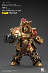 Warhammer The Horus Heresy Action Figure 1/18 Legio Custodes Aquilon Terminator Squad Aquilon with Lastrum Storm Bolter 14 cm 6927054400744