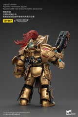 Warhammer The Horus Heresy Action Figure 1/18 Legio Custodes Aquilon Terminator Squad Aquilon with twin-linked Adrathic Destructor 14 cm 6927054400751