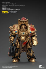 Warhammer The Horus Heresy Action Figure 1/18 Legio Custodes Aquilon Terminator Squad Aquilon with twin-linked Adrathic Destructor 14 cm 6927054400751