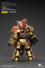 Warhammer The Horus Heresy Action Figure 1/18 Legio Custodes Aquilon Terminator Squad Aquilon with Infernus Firepike 14 cm 6927054400768