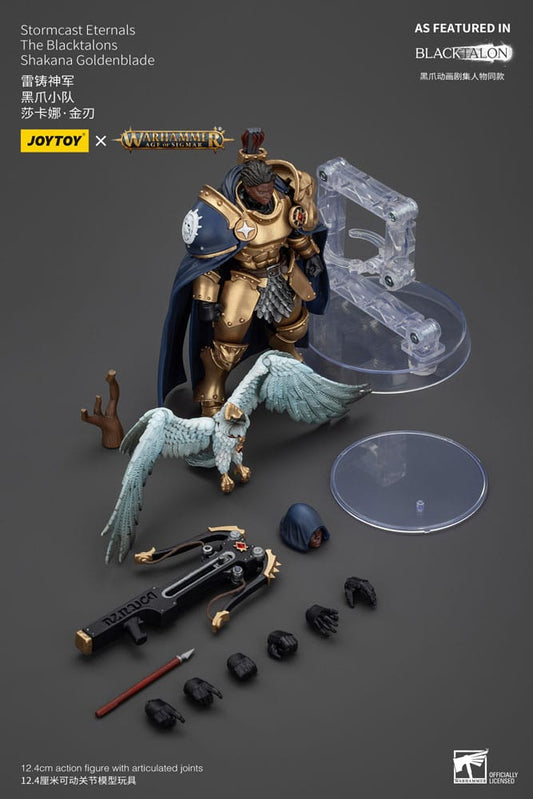 Warhammer Age of Sigmar Actionfigur Stormcast Eternals The Blacktalons Shakana Goldenblade 20 cm 6927054400911