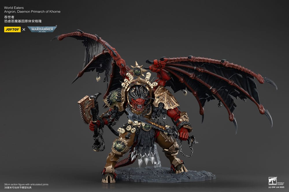 Warhammer 40k Actionfigur World Eaters Angron Daemon Primarch of Khorne 48 cm 6927054401178