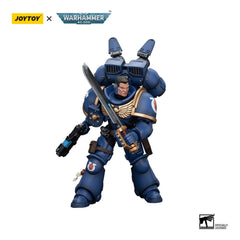 Warhammer 40k Action Figure 1/18 Ultramarines Jump Pack Intercessors Sergeant With Plasma Pistol And Power Sword 12 cm 6973130371378