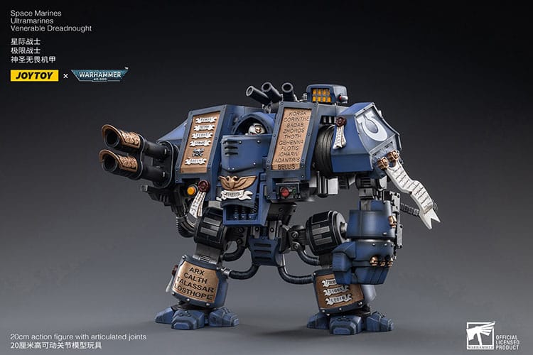 Warhammer 40k Action Figure 1/18 Space Marines Ultramarines Venerable Dreadnought 19 cm 6973130372467