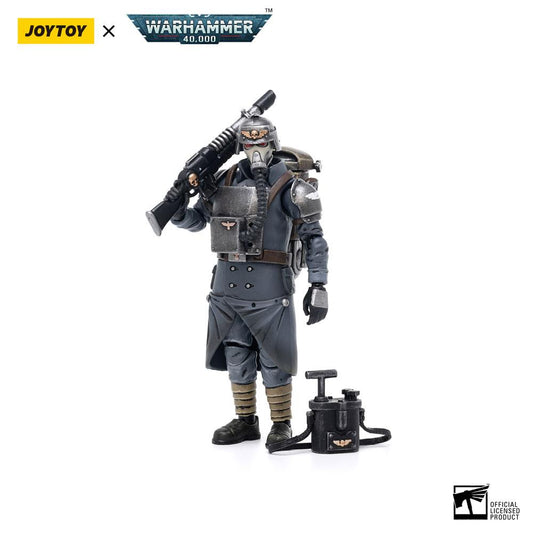 Warhammer 40k Action Figure 1/18 Death Korps of Krieg Veteran Squad Guardsman Demolitions Specialist 10 cm 6973130372658